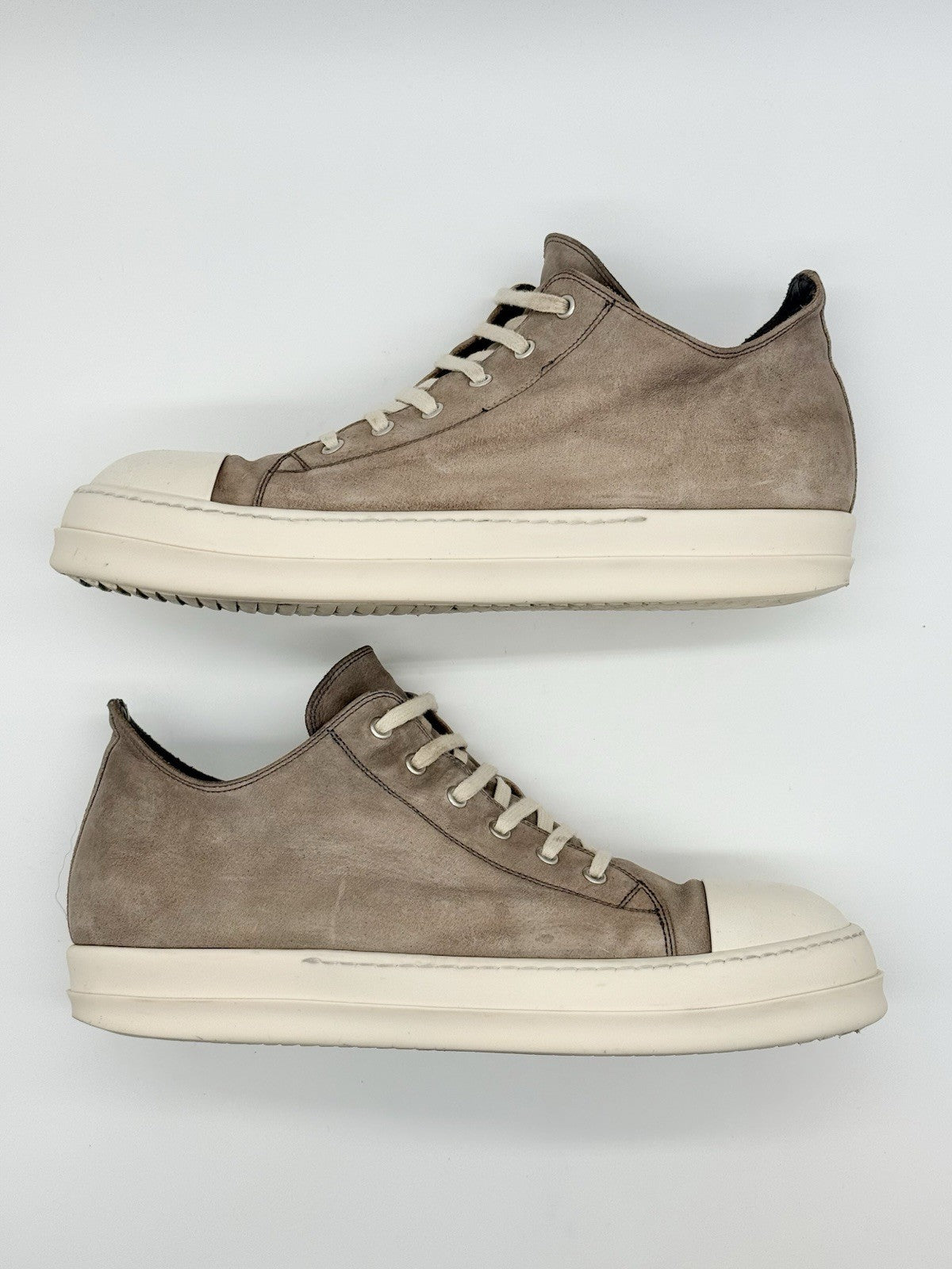 Size 13 - Rick Owens Ramones Suede Mainline