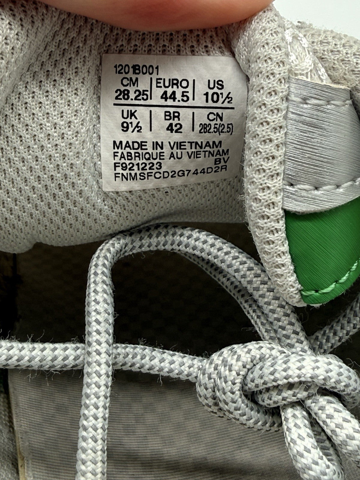 Size 10.5 - Hidden NY x ASICS Gel NYC White