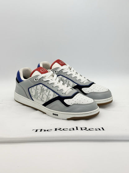Size 12 - Dior B27 Low Dior Oblique Galaxy - Grey Blue Red