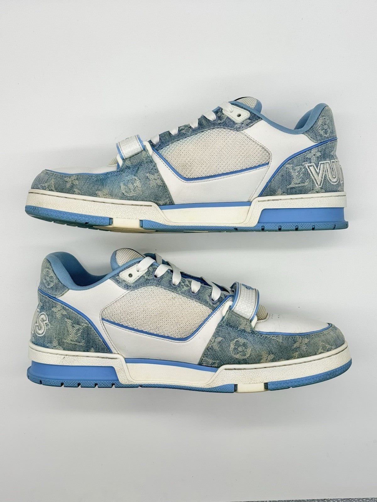 Size 12 - Louis Vuitton Trainer Blue Strap