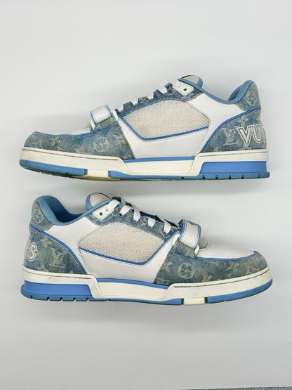 Size 12 - Louis Vuitton Trainer Blue Strap
