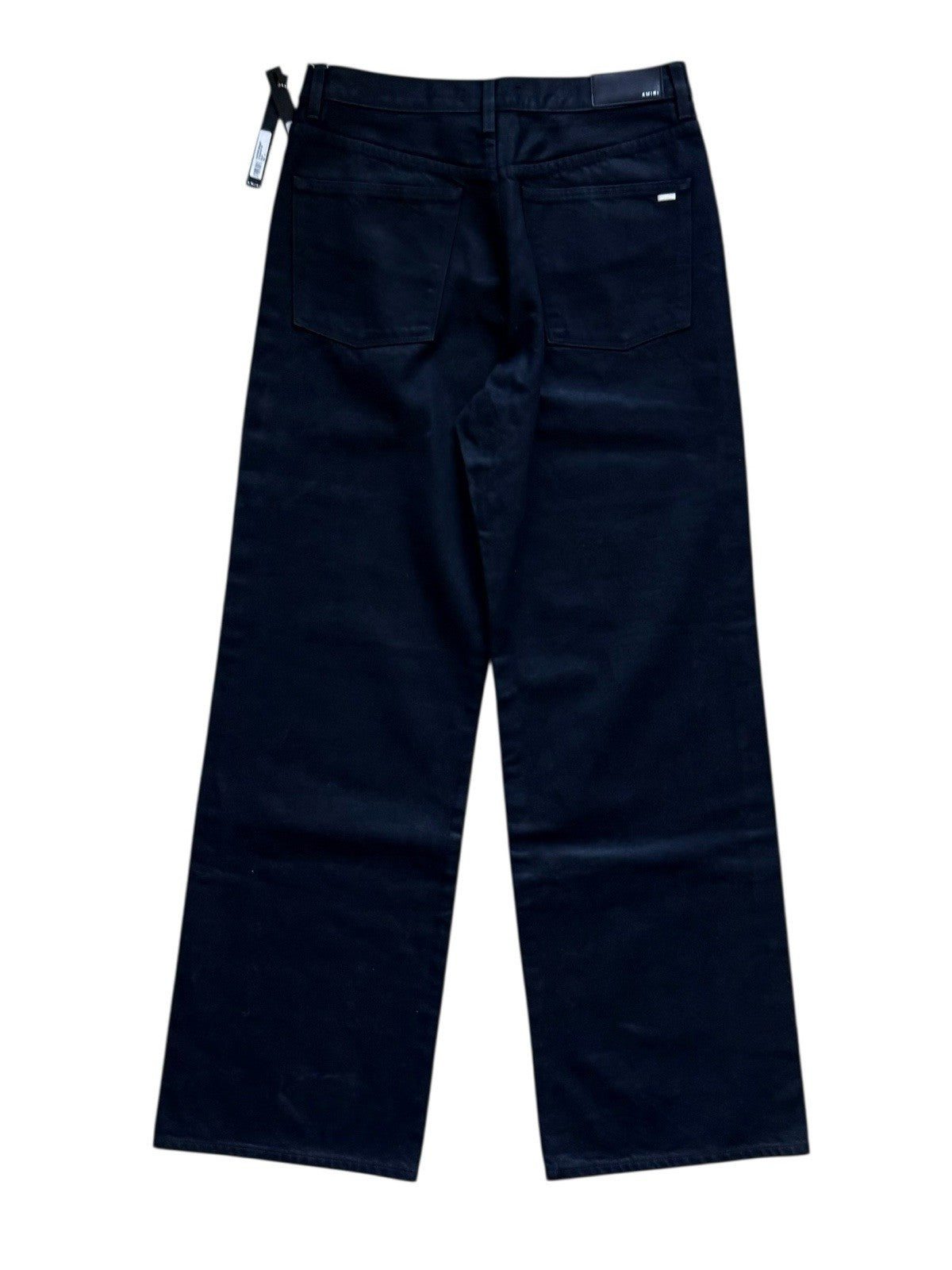 Amiri Jeans Baggy Waxed Black Denim Size 31 ($1450 Retail)