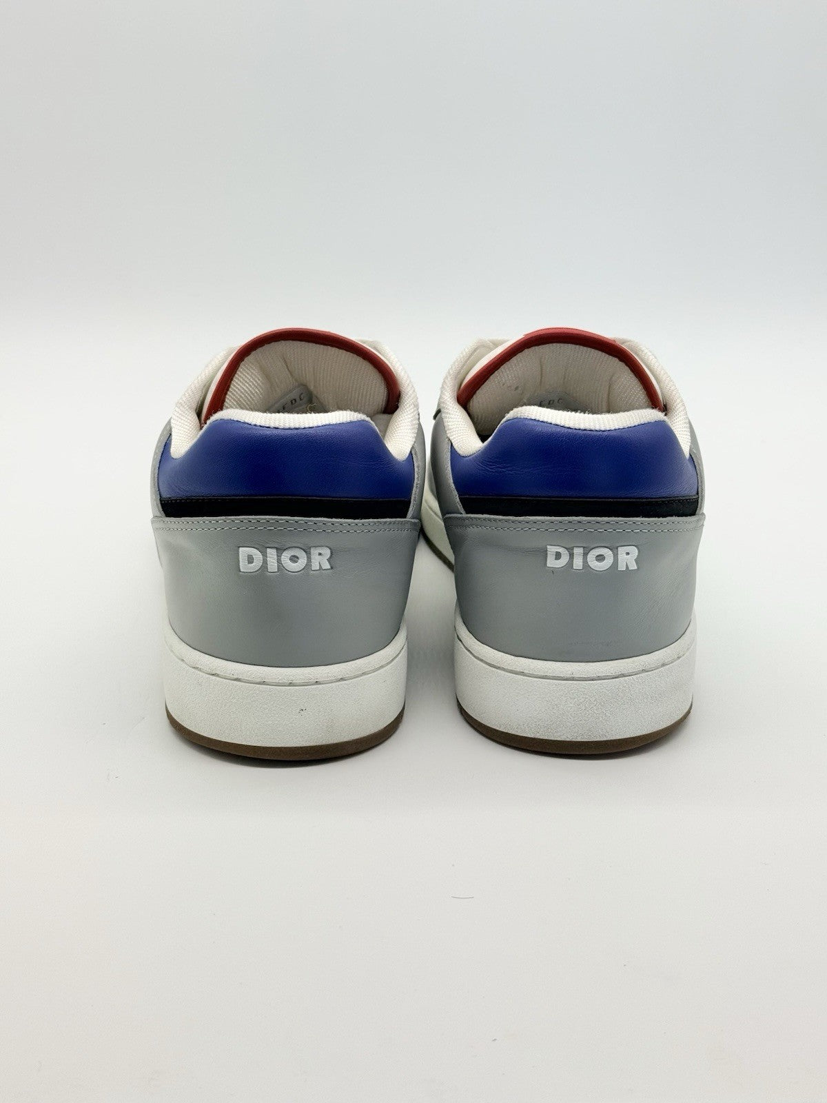 Size 12 - Dior B27 Low Dior Oblique Galaxy - Grey Blue Red