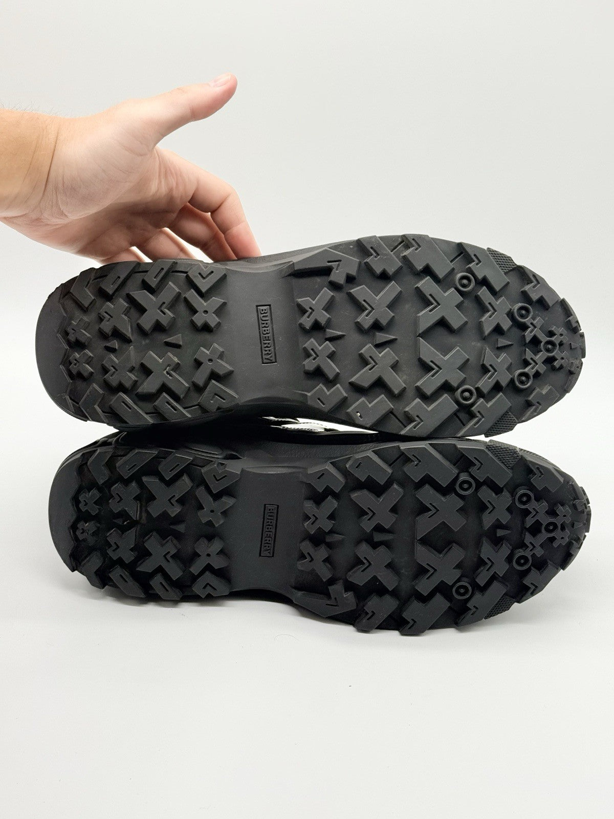 Size 12 - Burberry Arthur Sneaker Black