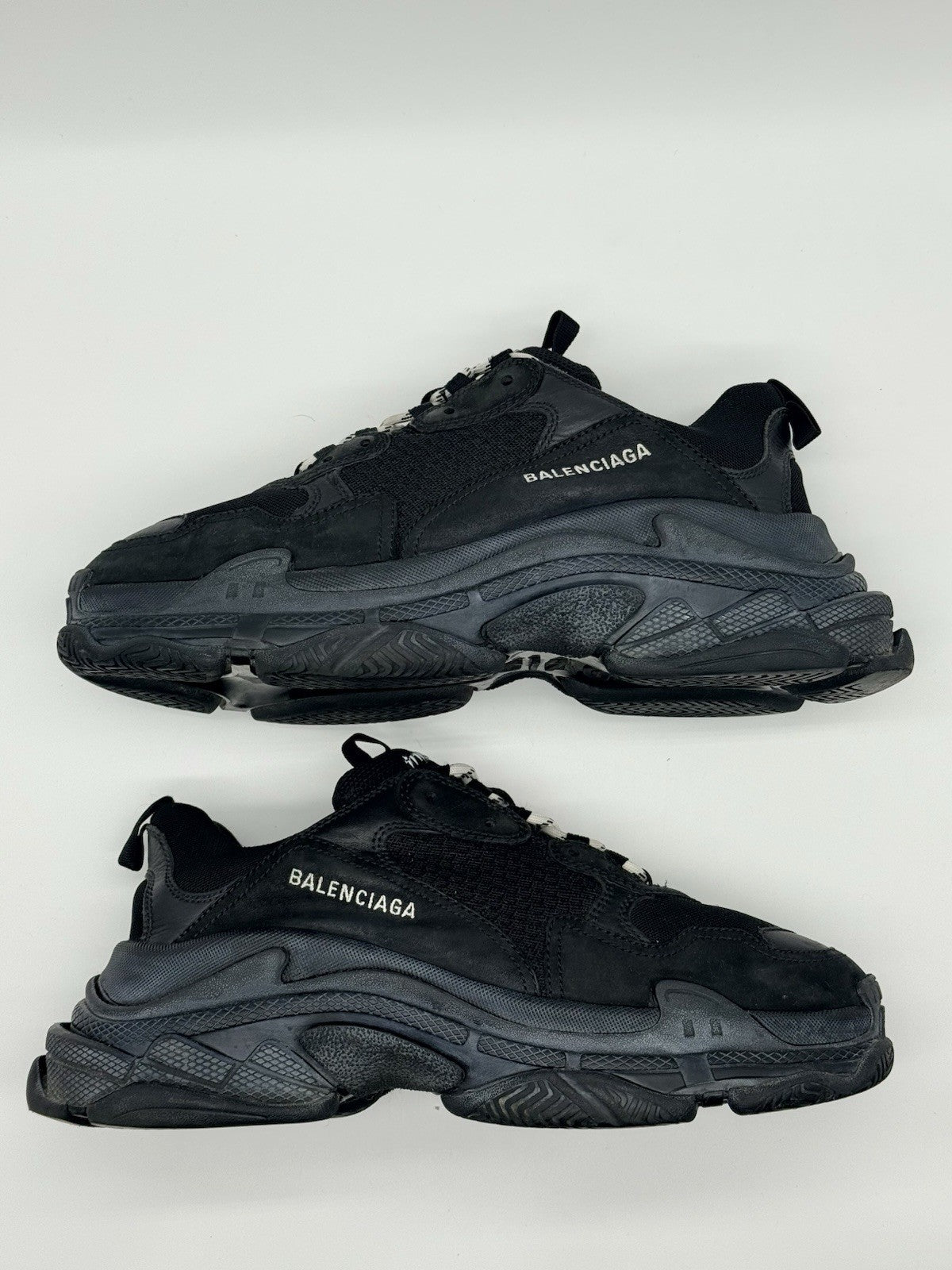 Size 10 - Balenciaga Triple S Sneaker Triple Black