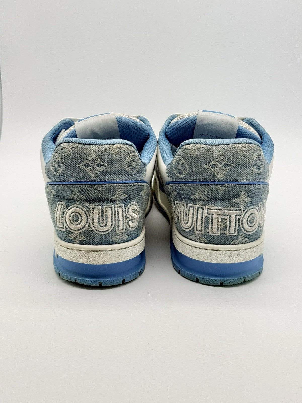 Size 12 - Louis Vuitton Trainer Blue Strap