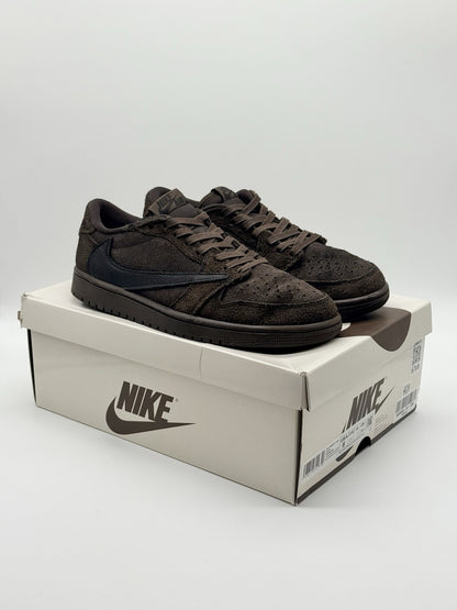 Size 8 - Travis Scott x Air Jordan 1 Retro OG SP Low Velvet Brown