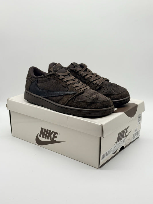 Size 8 - Travis Scott x Air Jordan 1 Retro OG SP Low Velvet Brown