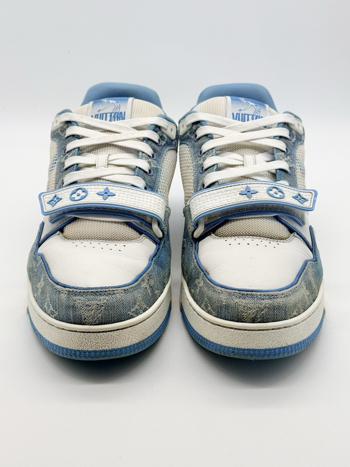 Size 12 - Louis Vuitton Trainer Blue Strap