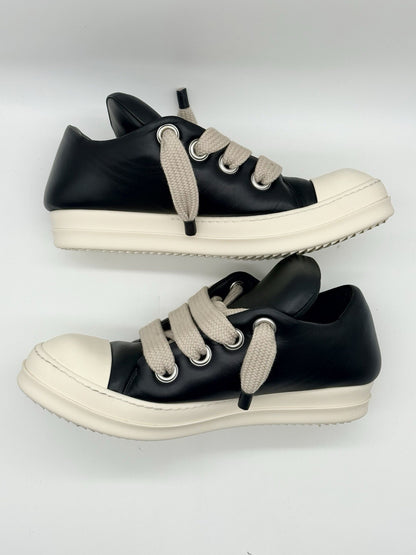 Size 13 - Rick Owens Luxor Jumbo Padded Low Black Milk