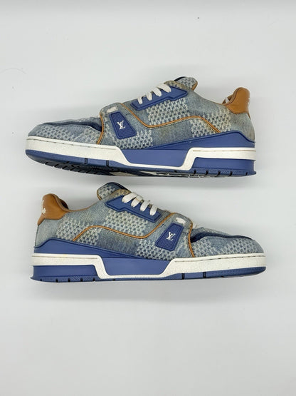Size 8 - Louis Vuitton Trainer Blue Denim