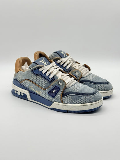 Size 8 - Louis Vuitton Trainer Blue Denim