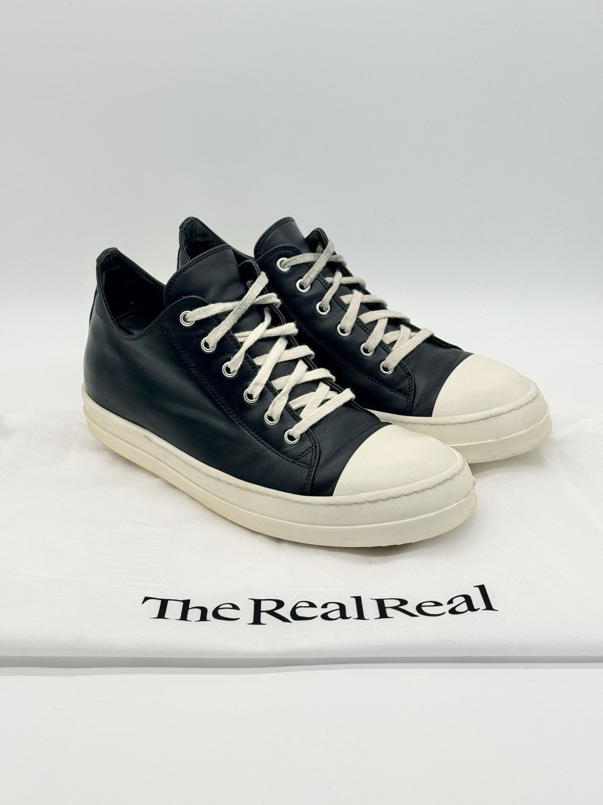Size 8 - Rick Owens Mainline Black Leather