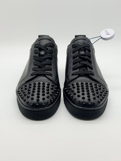 WORN ONCE Size 11.5 - Christian Louboutin Sneakers Low Black Junior Spikes