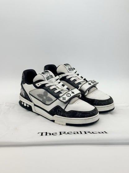 Size 9 - Louis Vuitton Trainer Low Strap Black