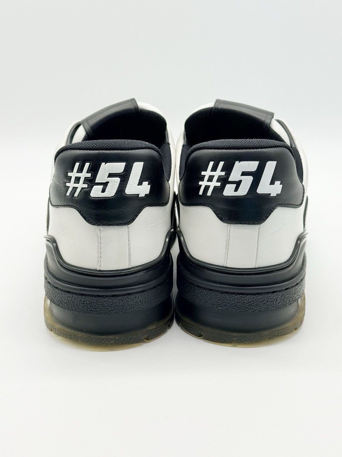 Size 9.5 - Louis Vuitton Trainer Low White Black