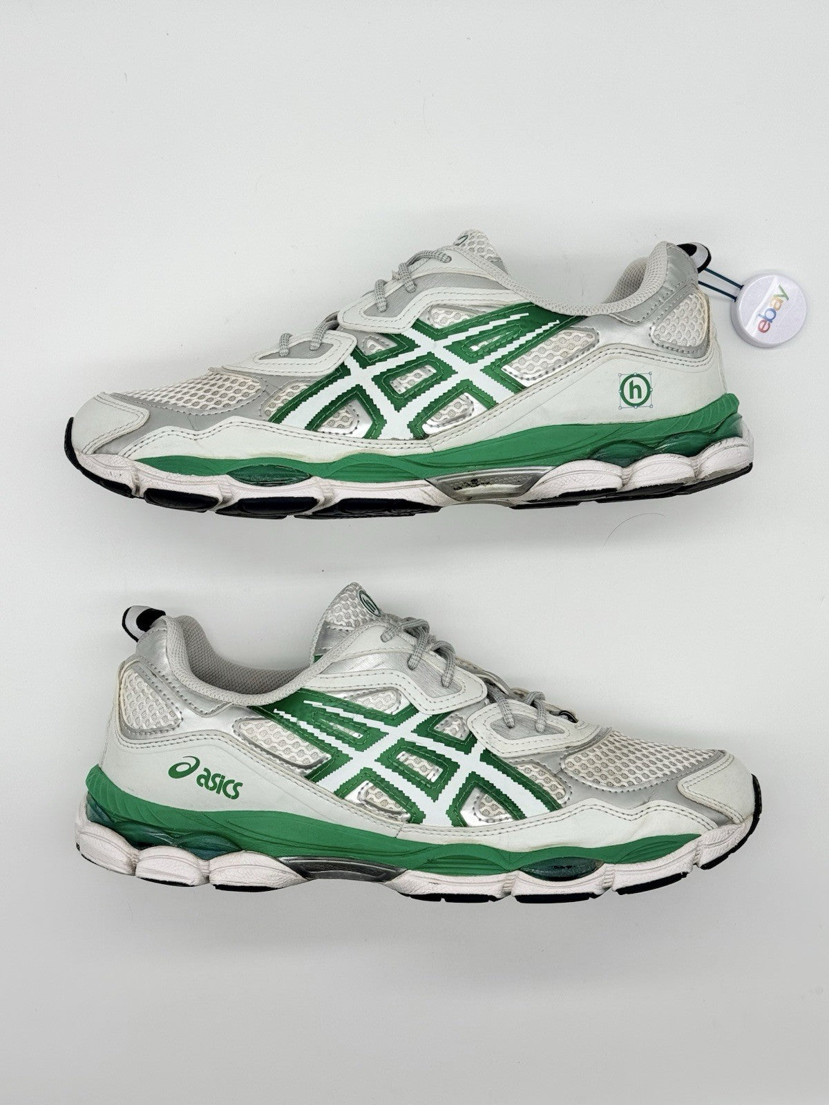 Size 10.5 - Hidden NY x ASICS Gel NYC White