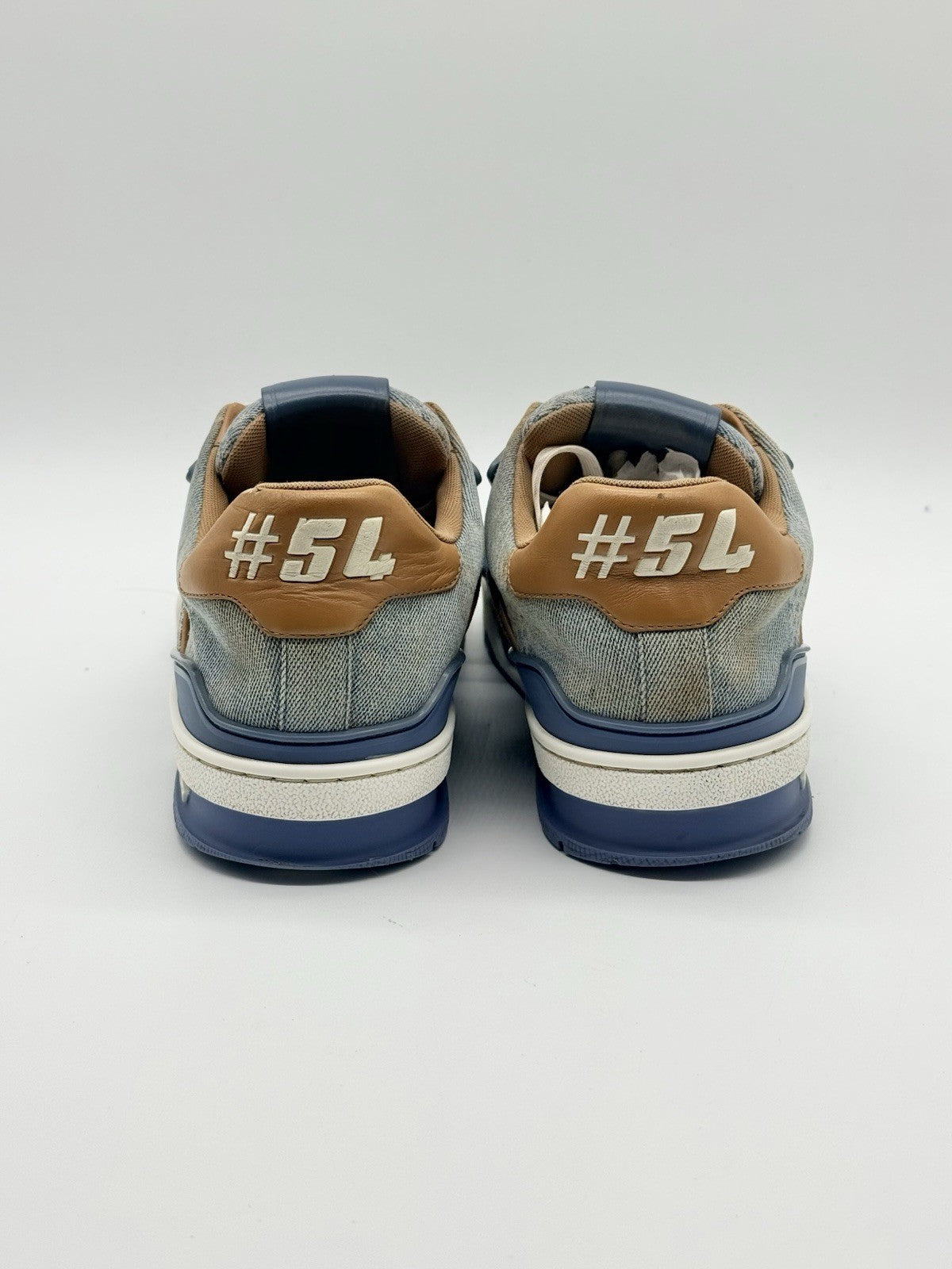 Size 8 - Louis Vuitton Trainer Blue Denim