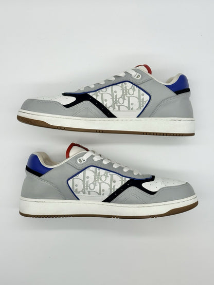 Size 12 - Dior B27 Low Dior Oblique Galaxy - Grey Blue Red