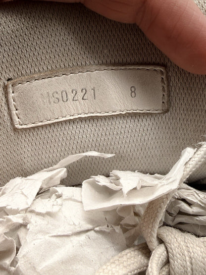 Size 9 - Louis Vuitton Trainer Sneaker Blue Monogram Denim