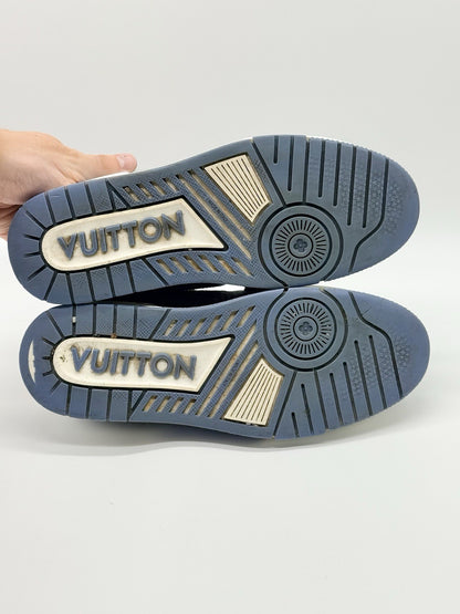 Size 8 - Louis Vuitton Trainer Blue Denim