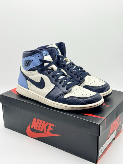 Size 10 - Jordan 1 Retro OG High Obsidian UNC 2019