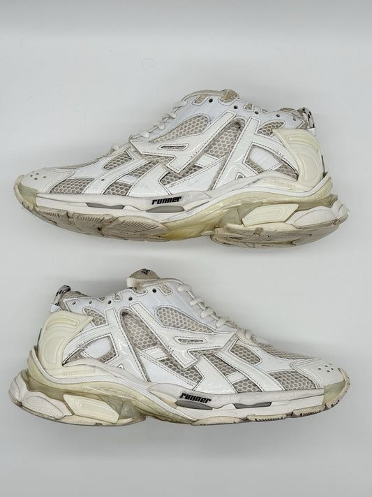 Size 11 - Balenciaga Runner Sneaker White