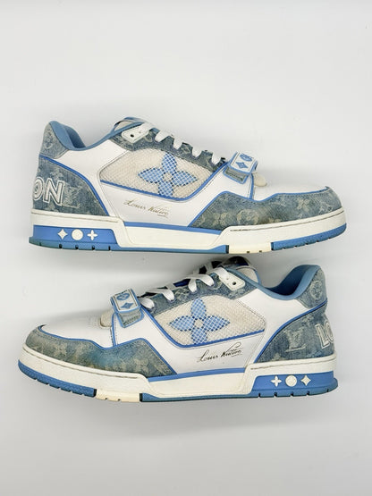 Size 12 - Louis Vuitton Trainer Blue Strap