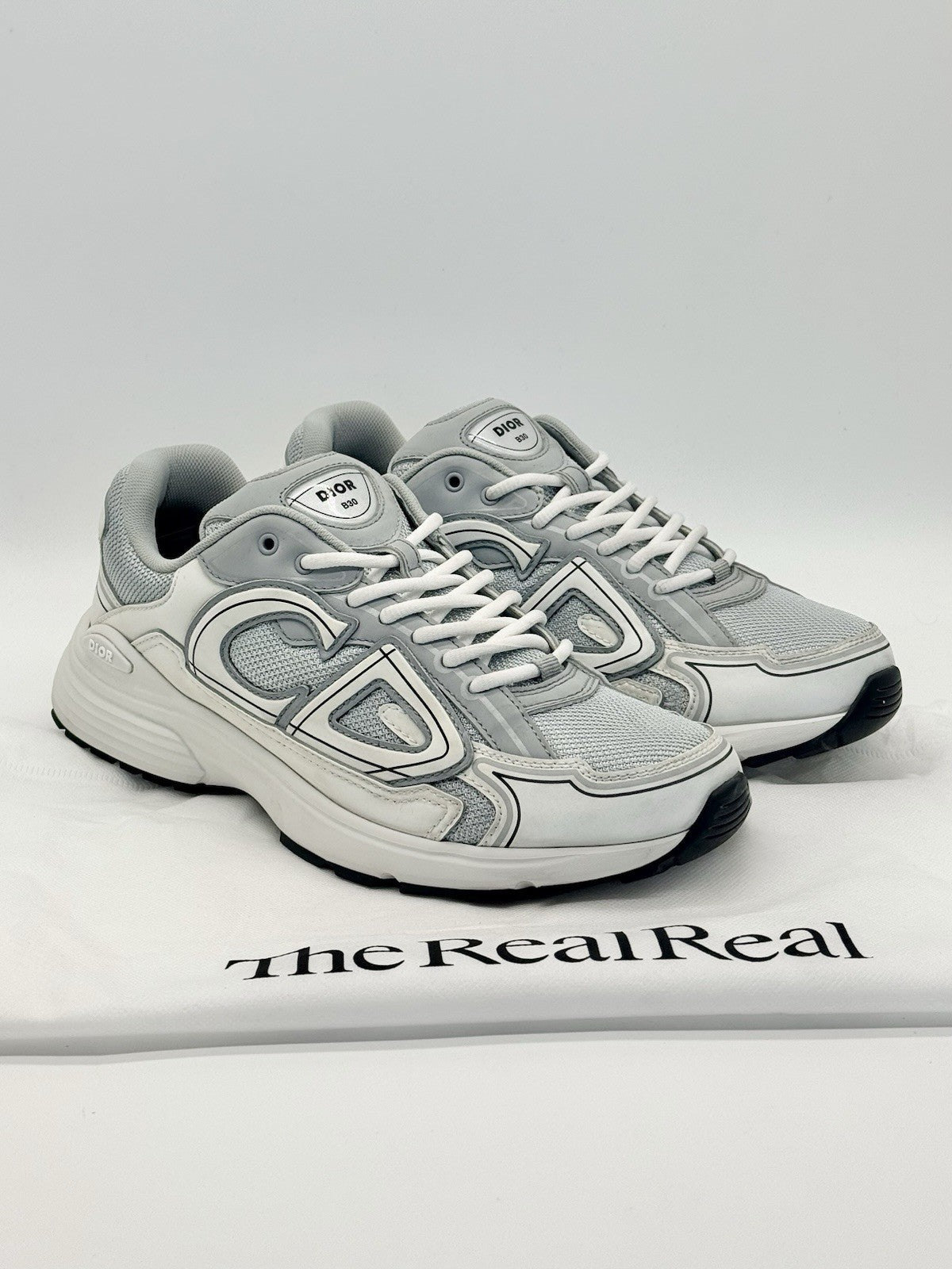 Size 8 - Dior B30 White Grey