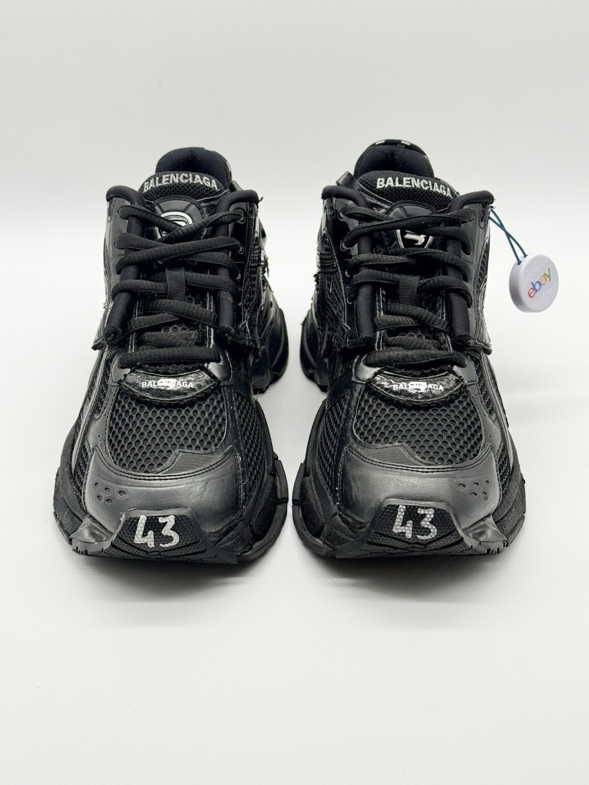 Size 10 - Balenciaga Runner Sneaker Black