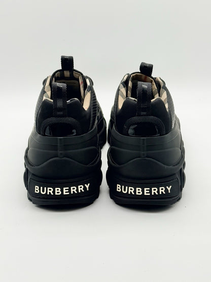 Size 12 - Burberry Arthur Sneaker Black