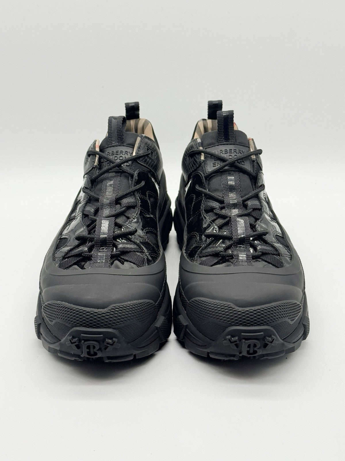 Size 12 - Burberry Arthur Sneaker Black