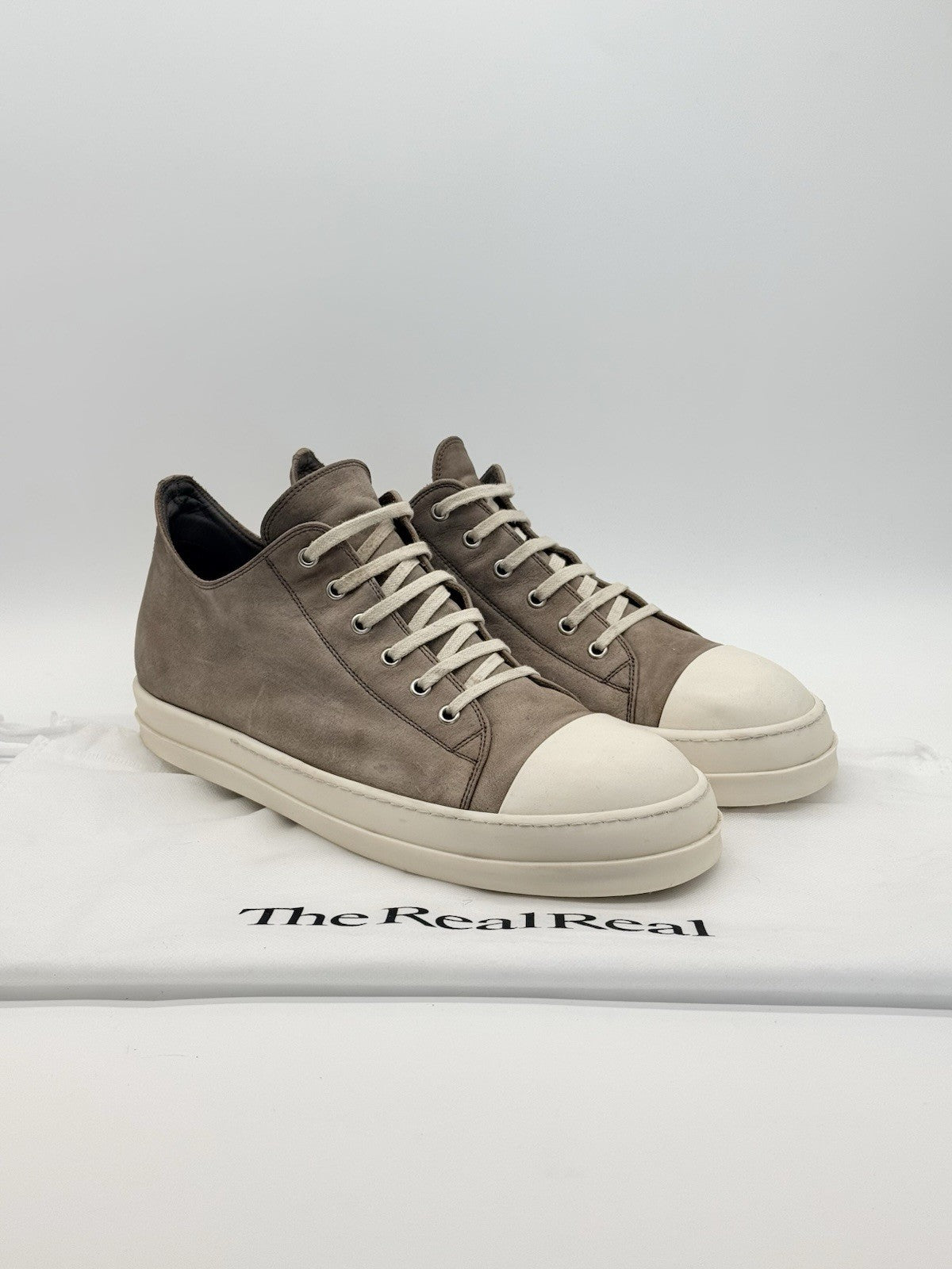 Size 13 - Rick Owens Ramones Suede Mainline