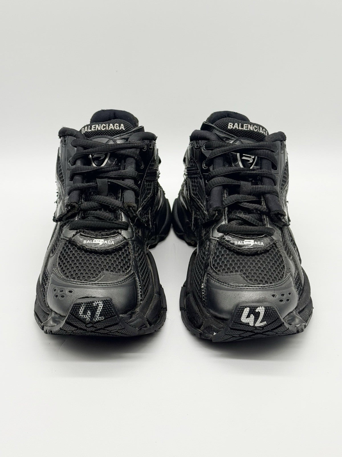 Size 9 - Balenciaga Runner Sneaker Black