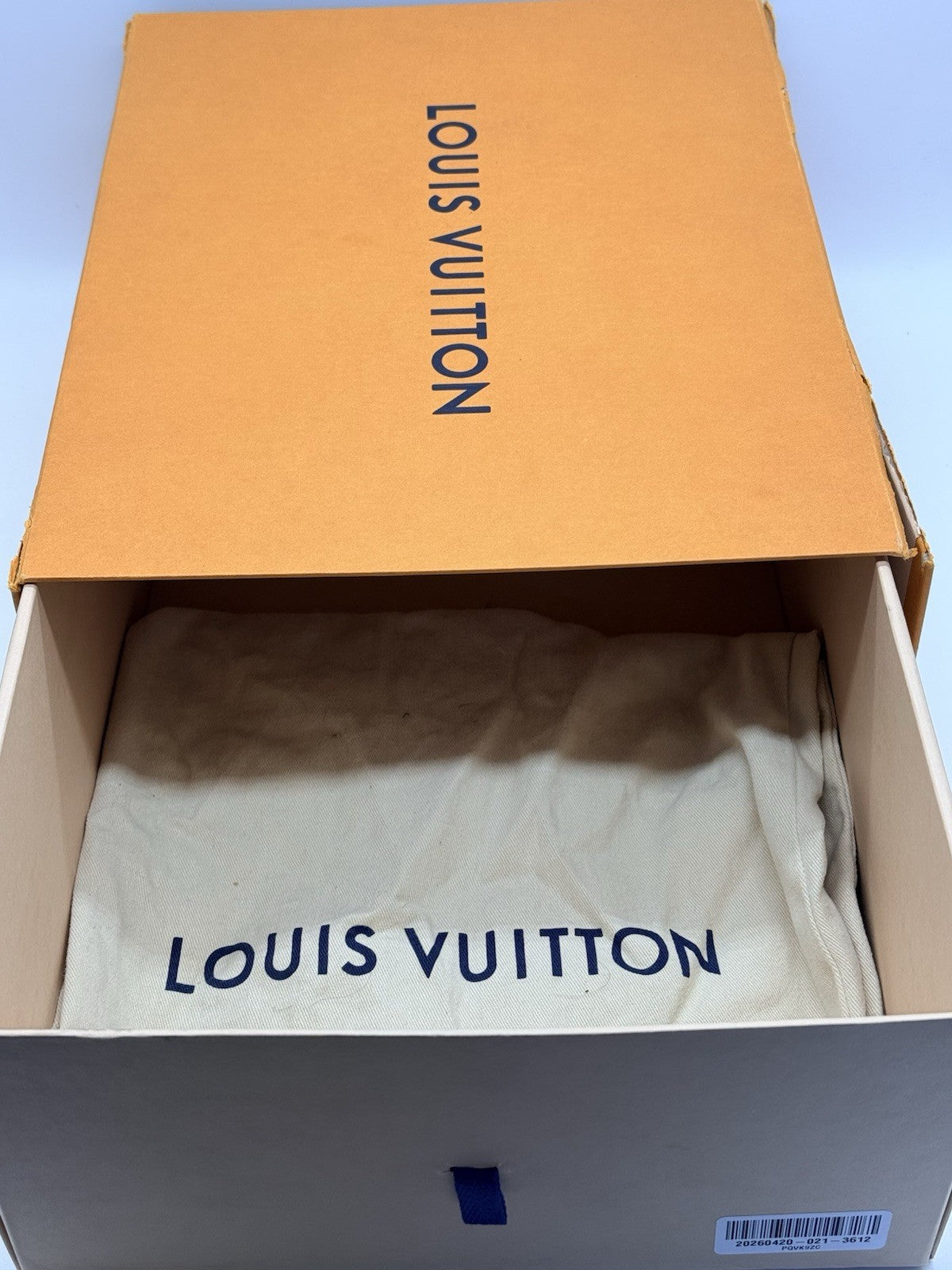 Size 9 - Louis Vuitton Skate Sneaker Blue