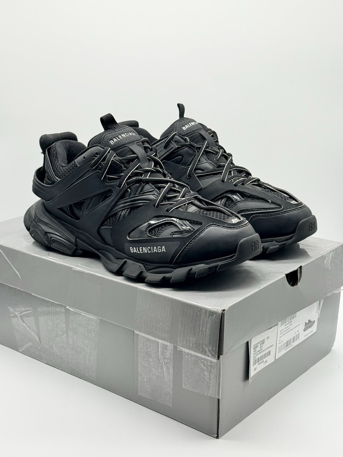 Size 12 - Balenciaga Track Triple Black