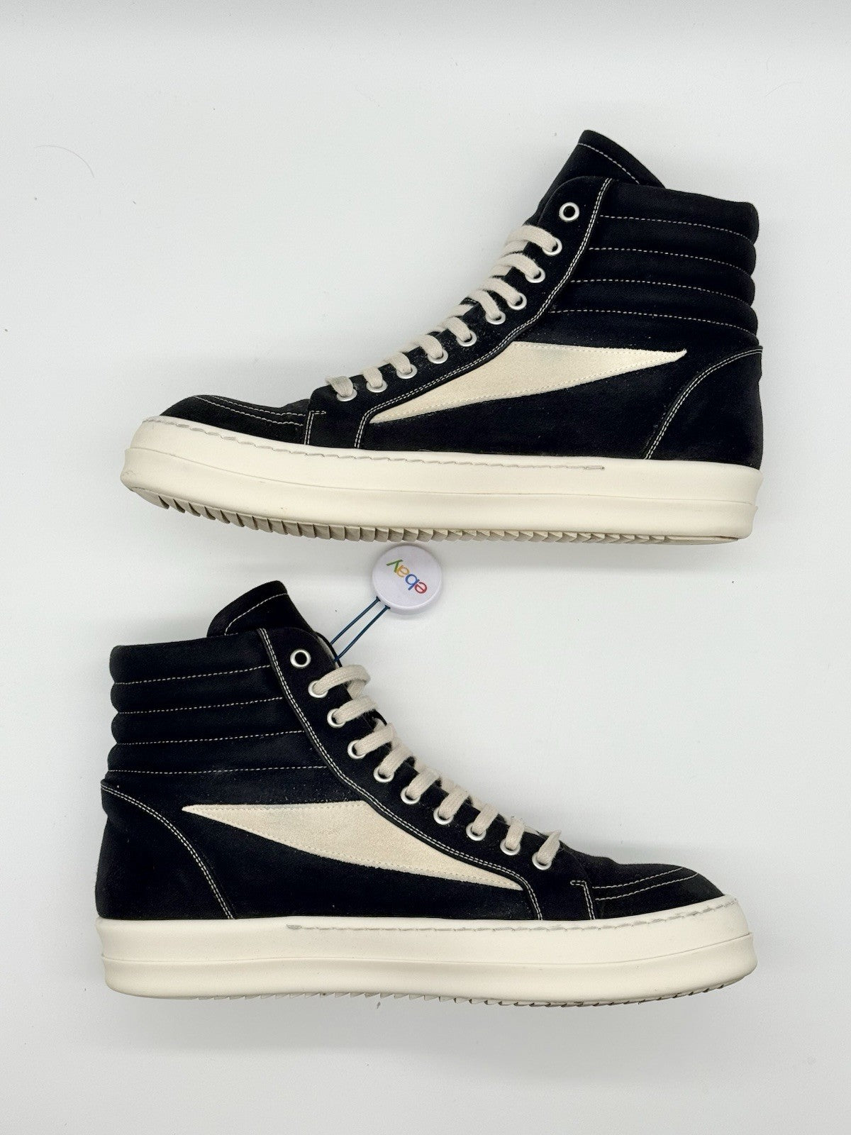 Size 10 - Rick Owens DRKSHDW Vintage High Black Milk