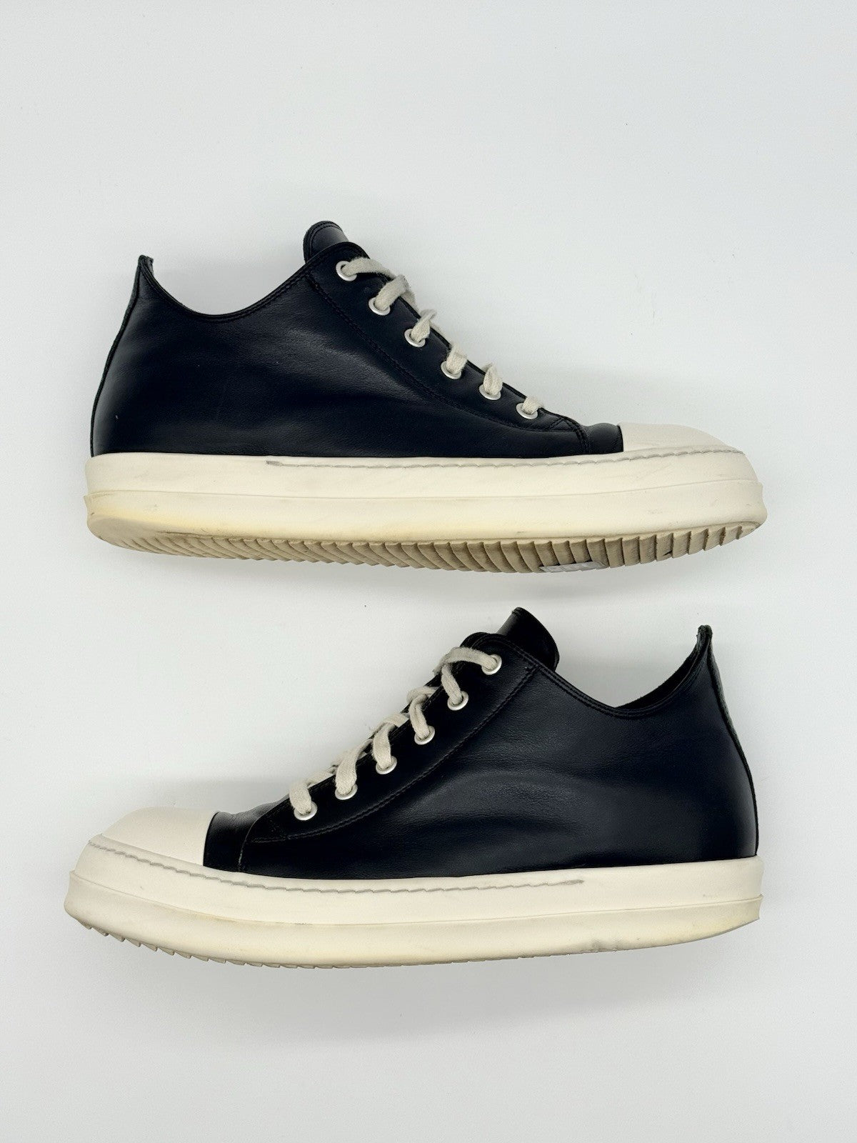 Size 8 - Rick Owens Mainline Black Leather