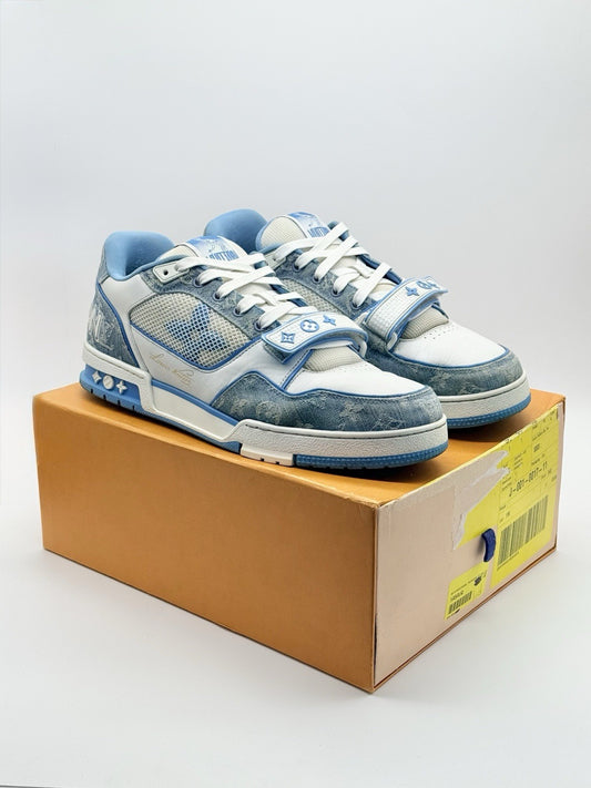 Size 12 - Louis Vuitton Trainer Blue Strap