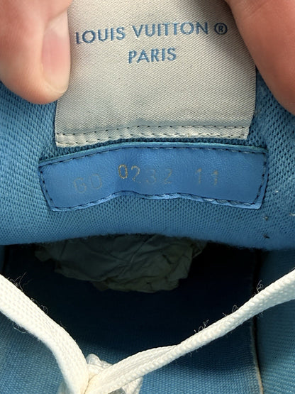 Size 12 - Louis Vuitton Trainer Blue Strap