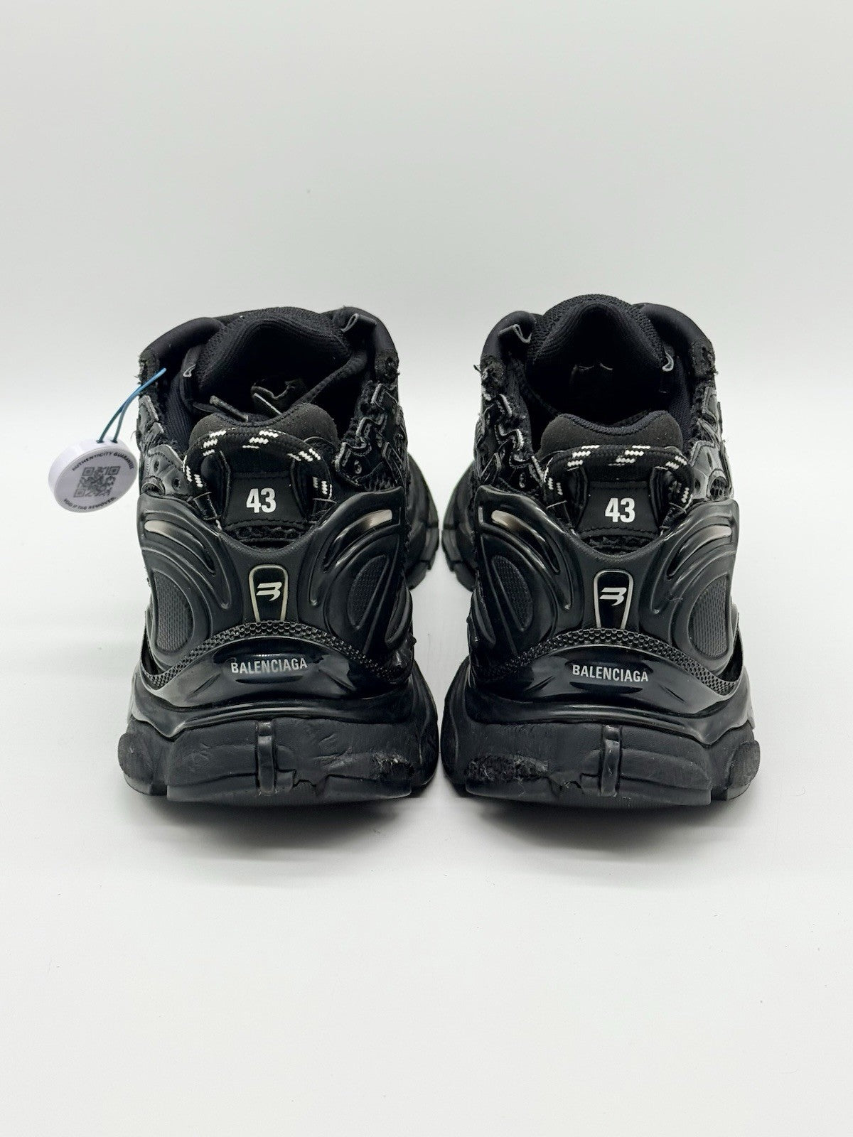 Size 10 - Balenciaga Runner Sneaker Black