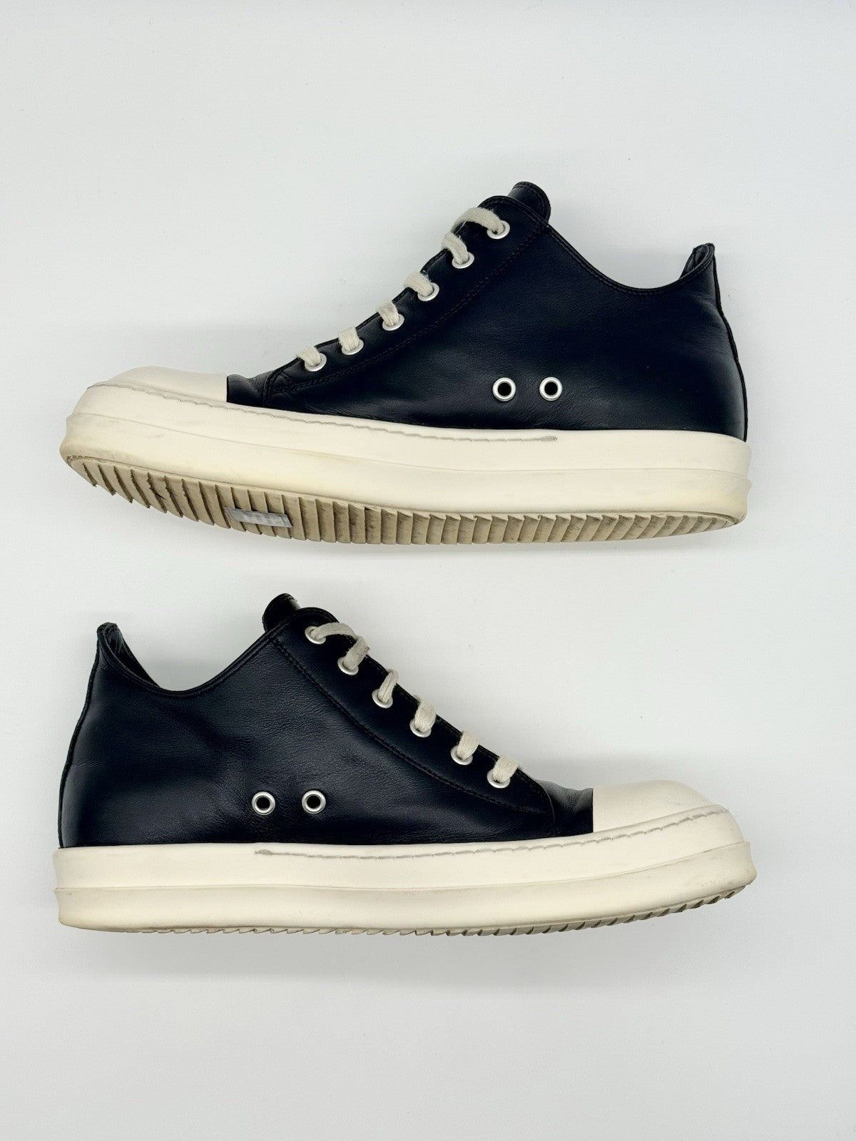 Size 8 - Rick Owens Mainline Black Leather