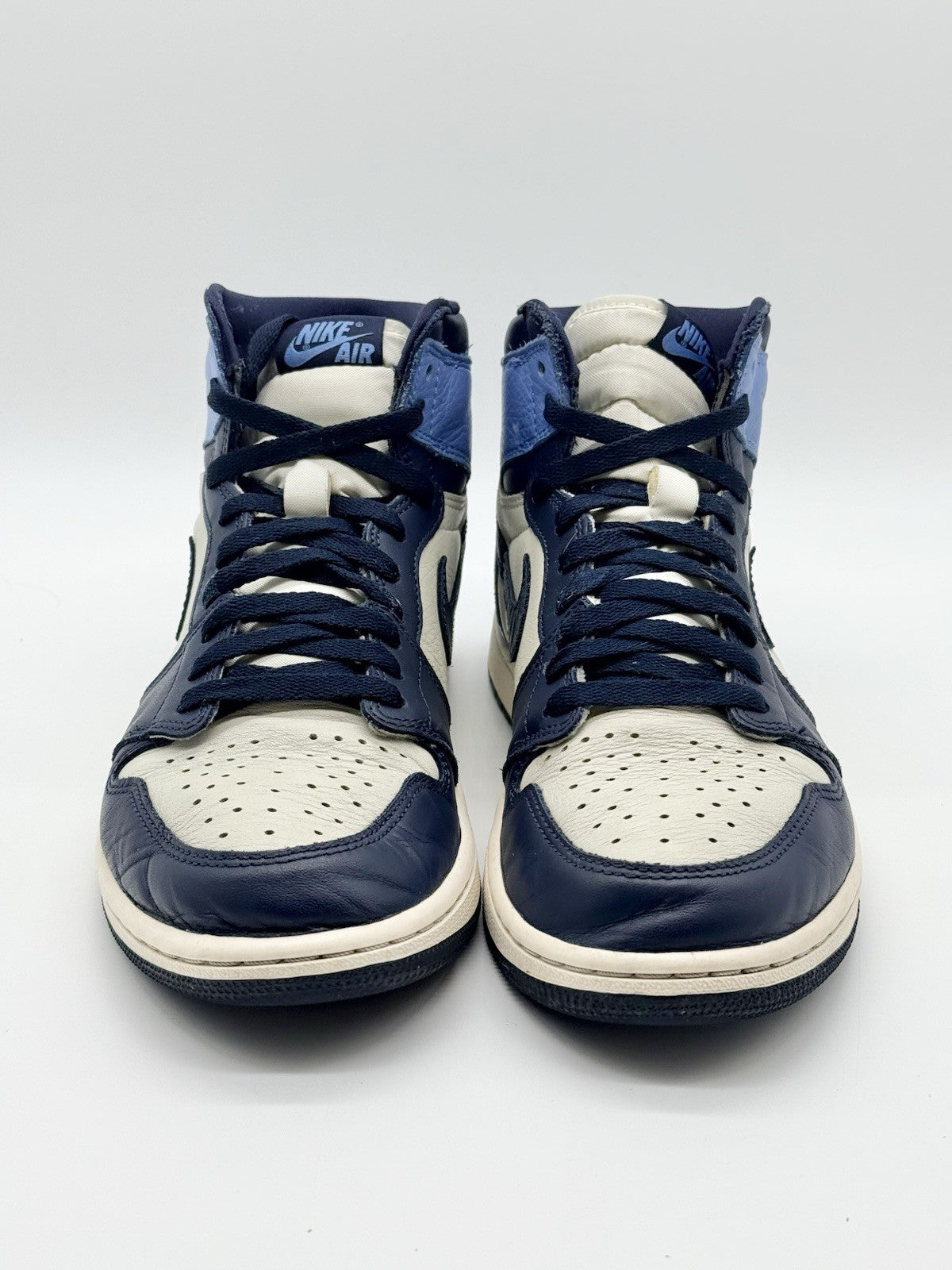 Size 10 - Jordan 1 Retro OG High Obsidian UNC 2019