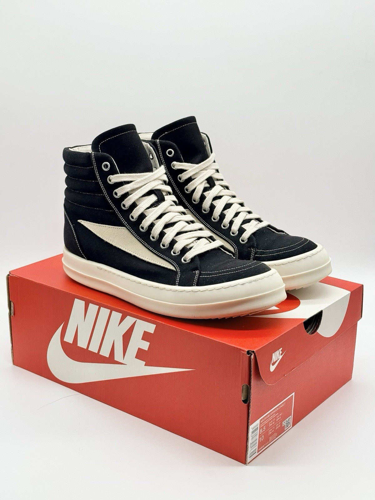 Size 8 - Rick Owens Vintage High Black Milk