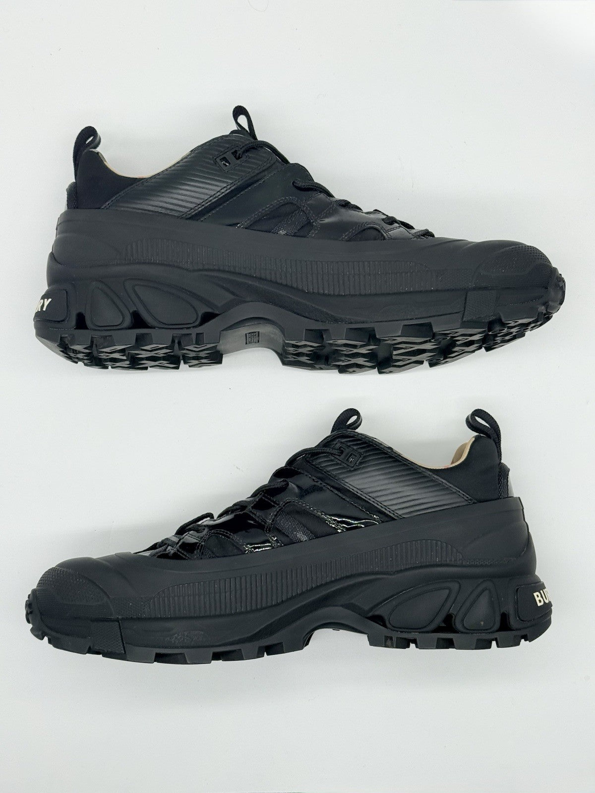 Size 12 - Burberry Arthur Sneaker Black