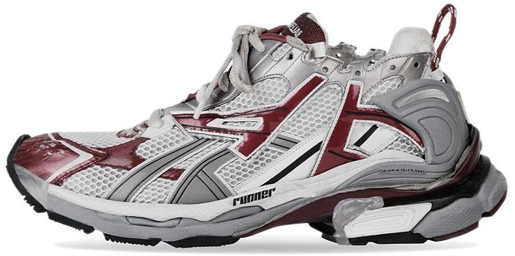 Size 10 - Balenciaga Runner Sneaker Burgundy