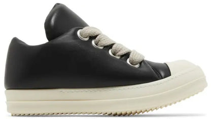 Size 13 - Rick Owens Luxor Jumbo Padded Low Black Milk